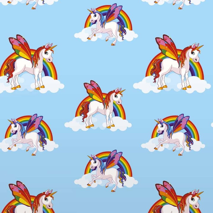  - Rainbow Unicorn Magic Cloud Kids Wallpaper - 6304 - Decor Warehouse