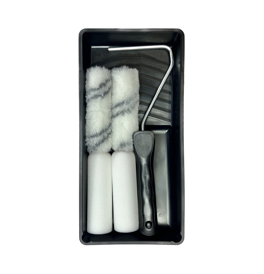 '-Rota-Rota Silver Stripe Roller Kit - 4 Piece-Decor Warehouse