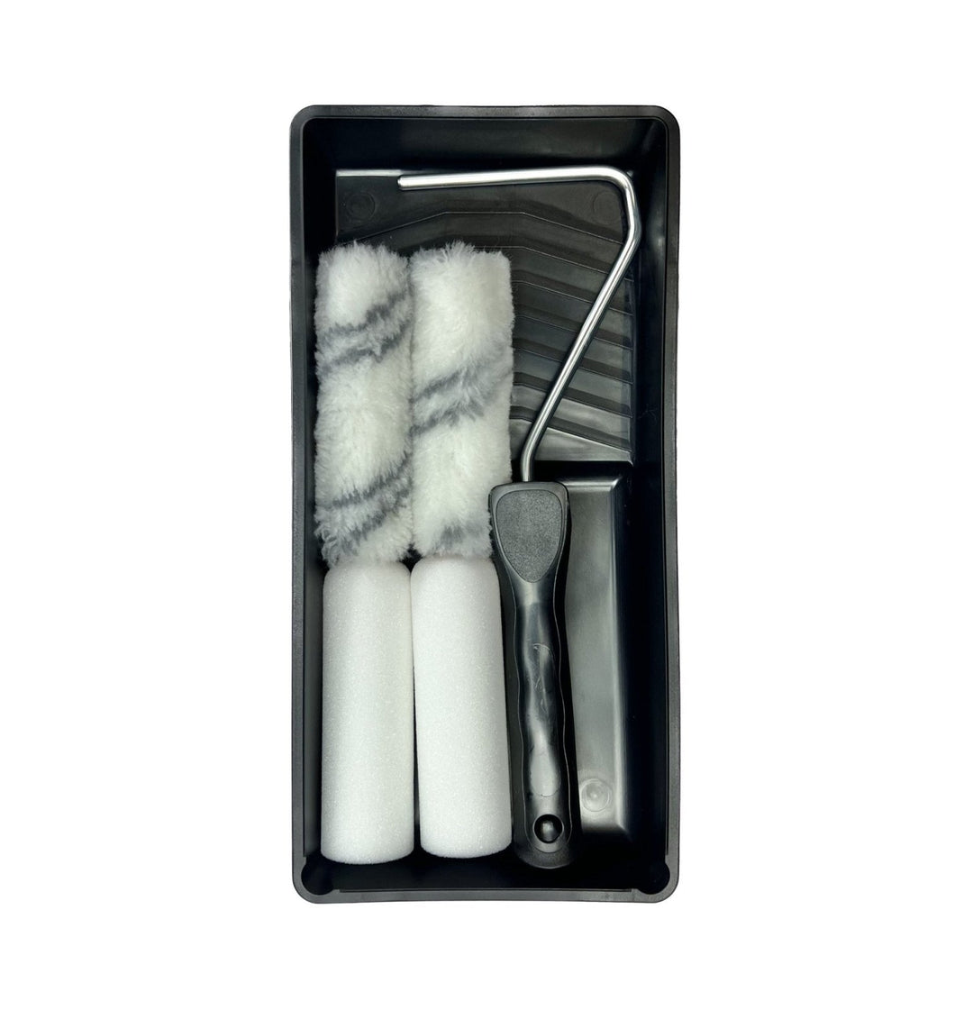 '-Rota-Rota Silver Stripe Roller Kit - 4 Piece-Decor Warehouse
