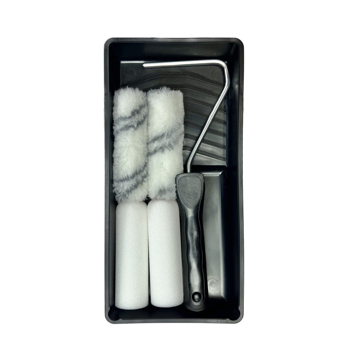 '-Rota-Rota Silver Stripe Roller Kit - 4 Piece-Decor Warehouse