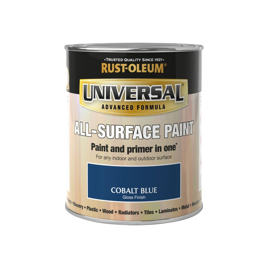 PTUN023-Rust-Oleum-Rust-Oleum Universal All Surface Paint Gloss Finish- Cobalt Blue - 750ml-Decor Warehouse