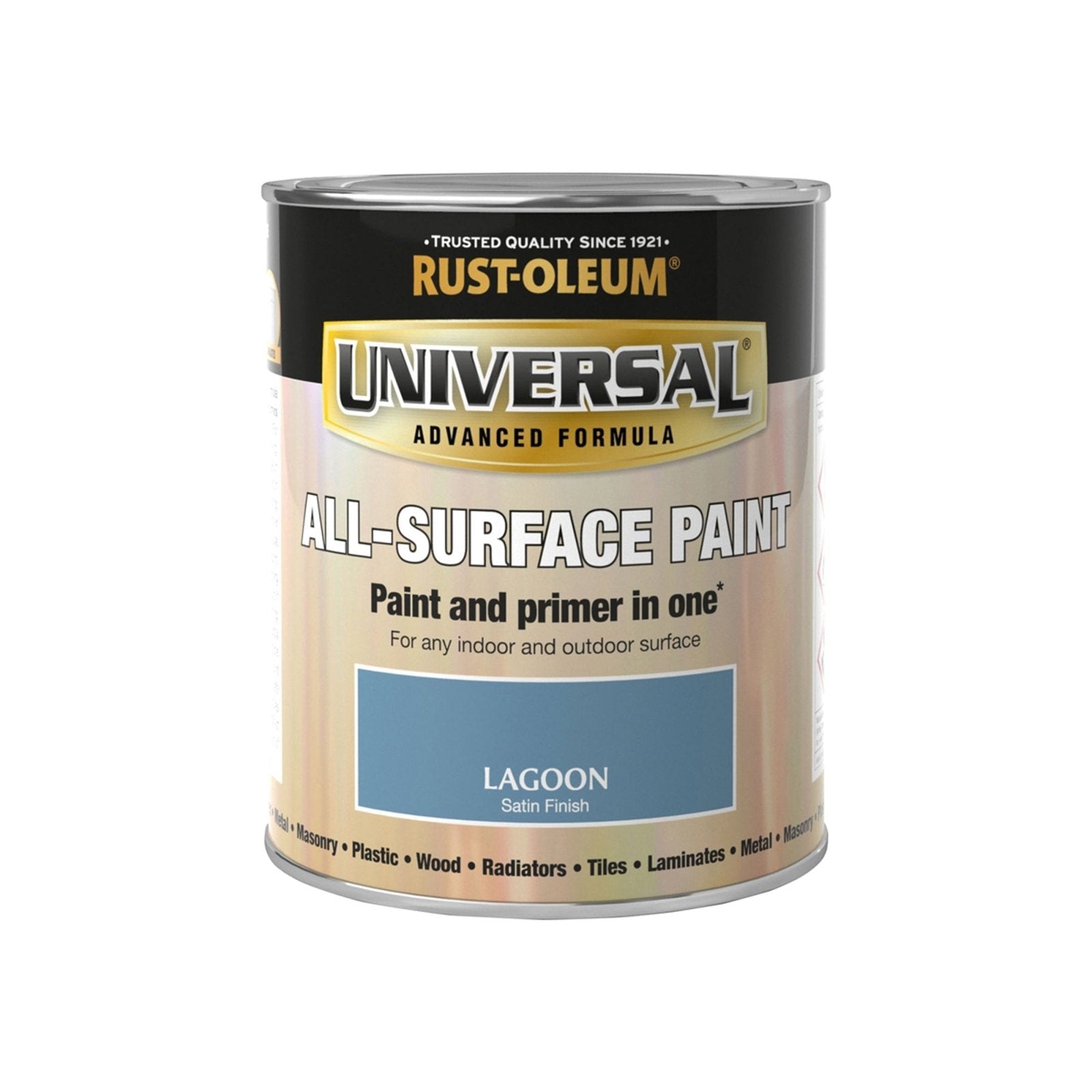 PTUN049-Rust-Oleum-Rust-Oleum Universal All Surface Paint Satin Finish - Lagoon - 750ml-Decor Warehouse
