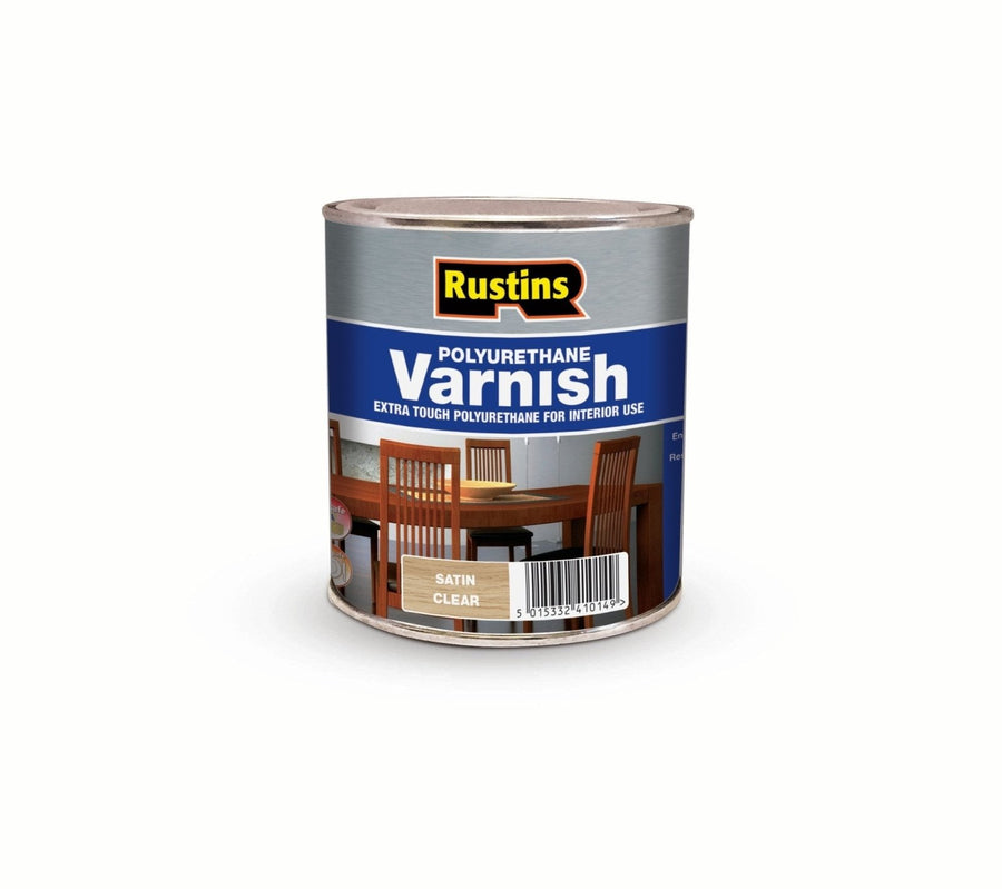 POSC1000-Rustins-Rustins Polyurethane Varnish Satin - Clear 1L-Decor Warehouse