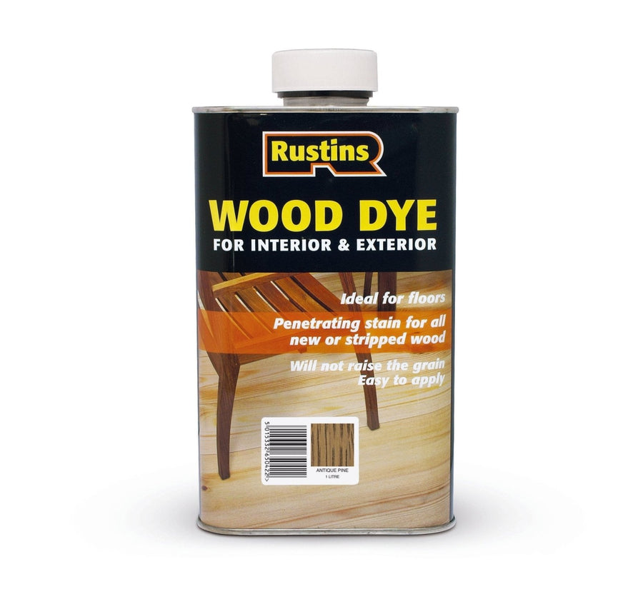 WDAP1000-Rustins-Rustins Wood Dye - Antique Pine 1L-Decor Warehouse