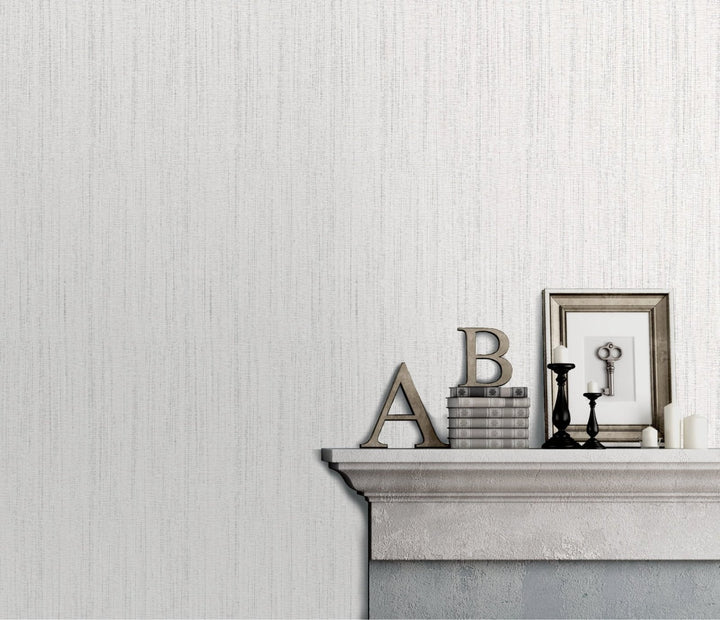 2474-Debona-Sahara - White Plain Wallpaper-Decor Warehouse