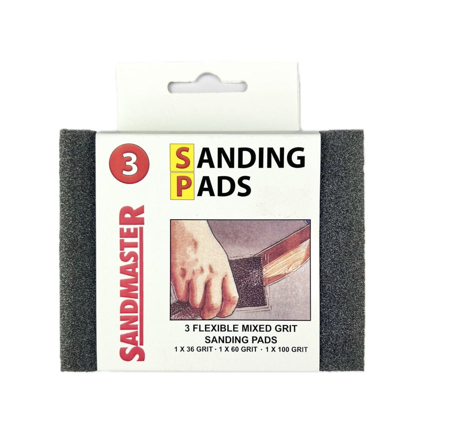 '-Sandmaster-Sandmaster Flexible Sanding pads -3 Pack-Decor Warehouse