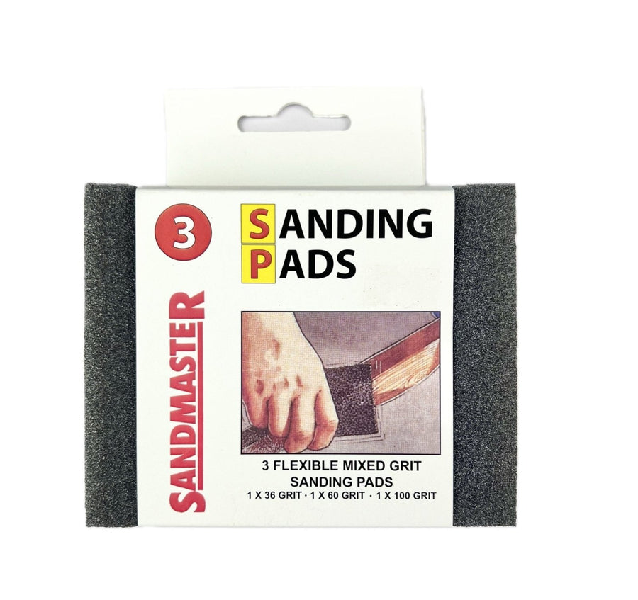 -Sandmaster-Sandmaster Flexible Sanding pads -3 Pack-Decor Warehouse