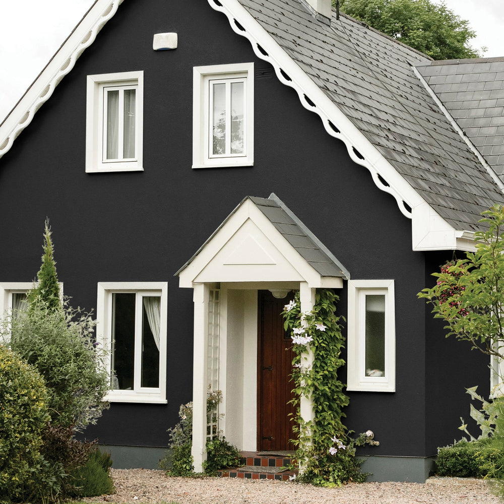 '-Sandtex-Sandtex Microseal Smooth Masonry Paint- Black 10L-Decor Warehouse
