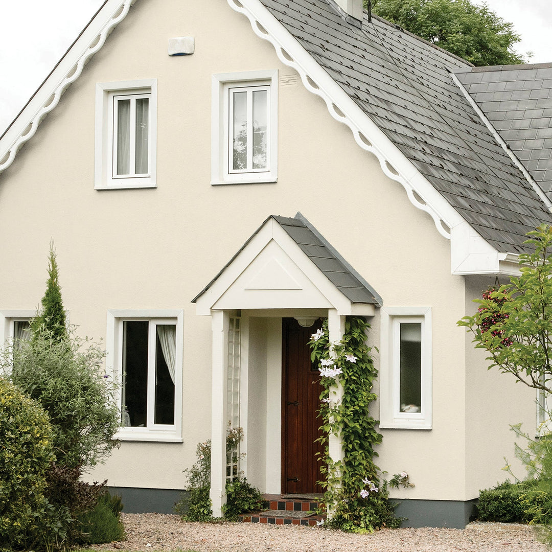 '-Sandtex-Sandtex Microseal Smooth Masonry Paint - Ivory Stone 10L-Decor Warehouse