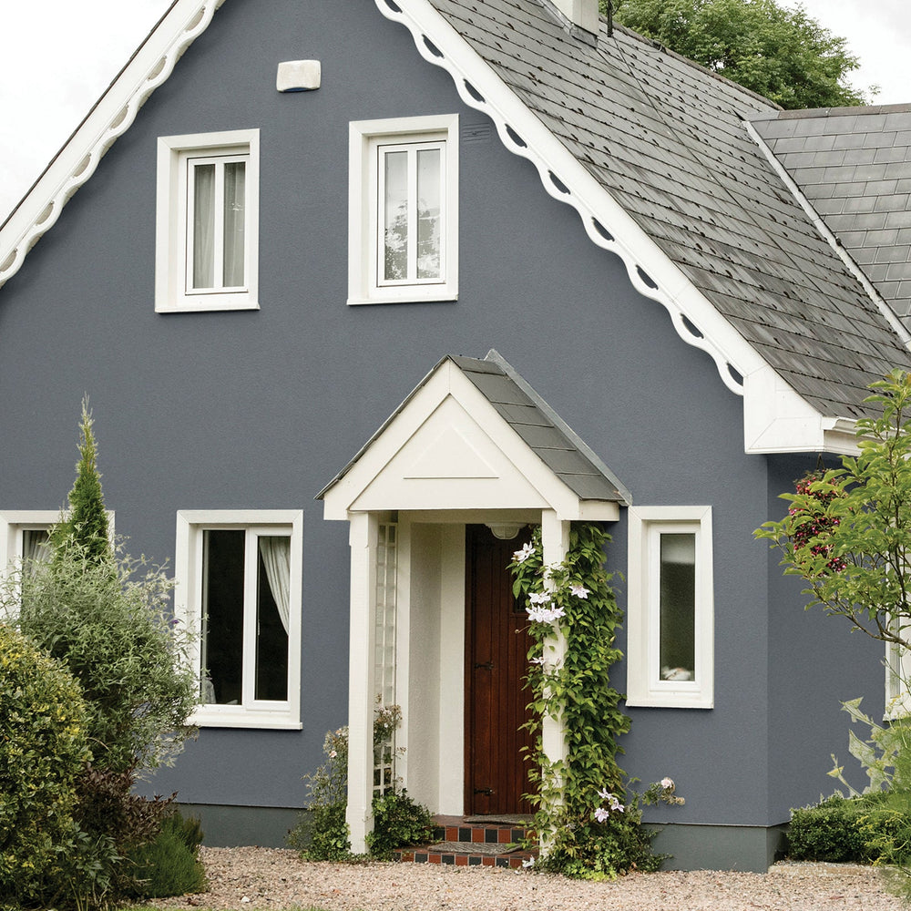 '-Sandtex-Sandtex Microseal Smooth Masonry Paint - Slate Grey - 5L-Decor Warehouse