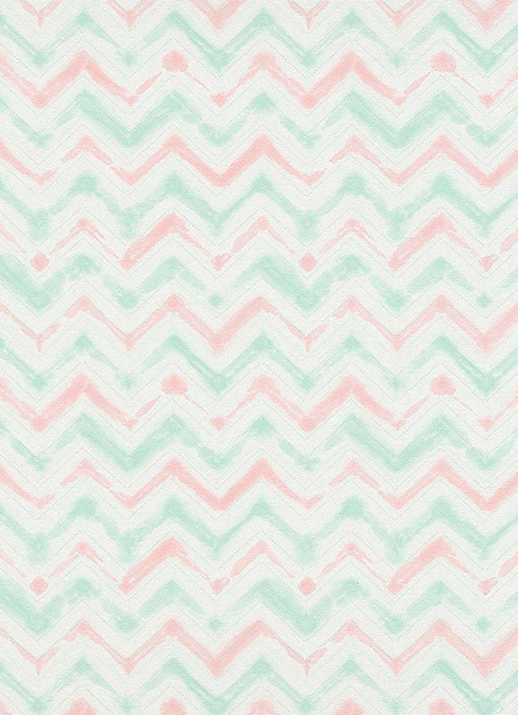 5951-07-Erismann-Select - Pink & Green Zig Zag Wallpaper in-Decor Warehouse
