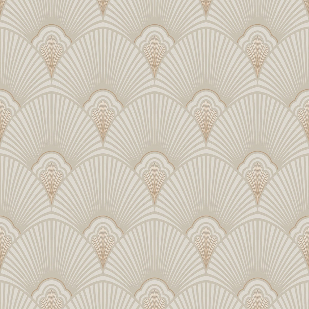 121146-Graham & Brown-Sublime - Art Deco Natural Cream Wallpaper-Decor Warehouse