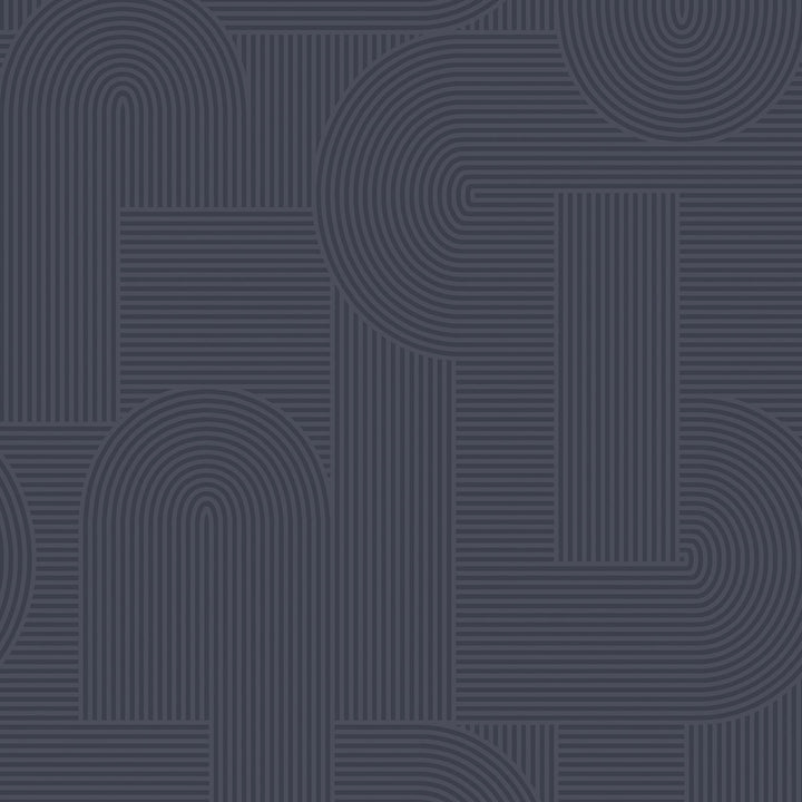 121808-Graham & Brown-Sublime - Mindful Living Navy Wallpaper-Decor Warehouse
