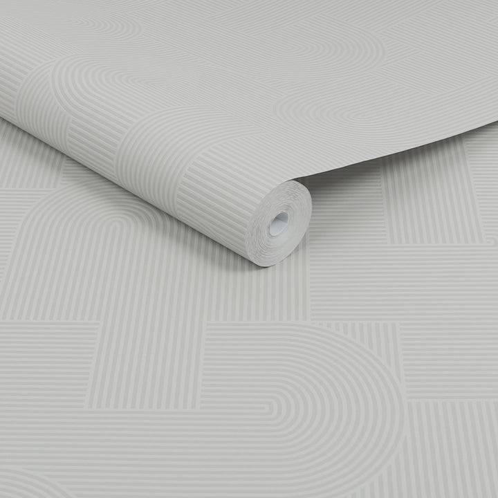121136-Graham & Brown-Sublime - Mindful Living Sand Grey Wallpaper-Decor Warehouse