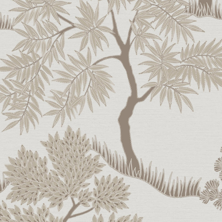 121160-Graham & Brown-Sublime - Trees Natural Gold Wallpaper-Decor Warehouse
