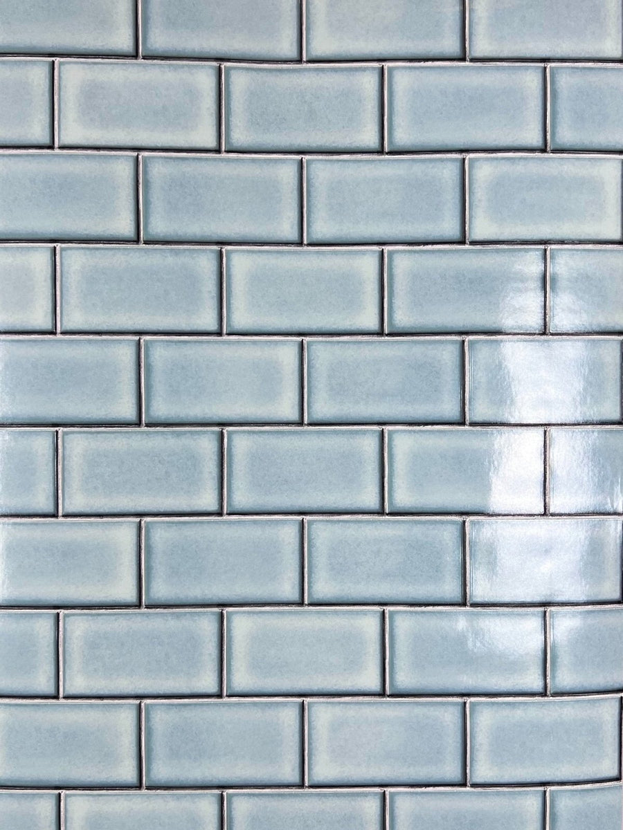 BA220106-DecorWarehouse-Subway Tile Blue Wallpaper-Decor Warehouse