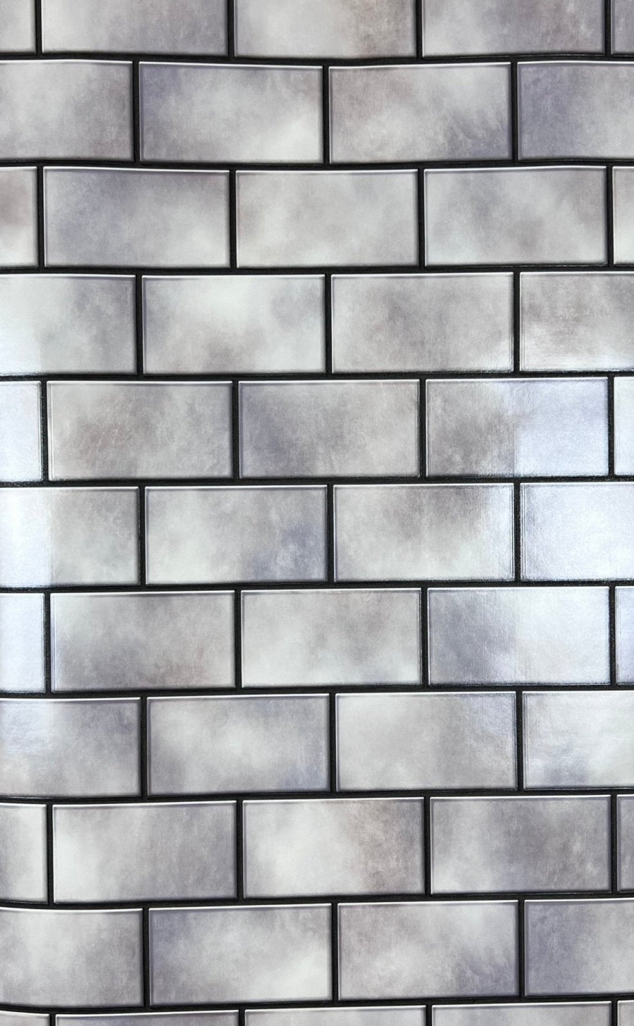 2675-DecorWarehouse-Subway Tile Lilac Wallpaper-Decor Warehouse