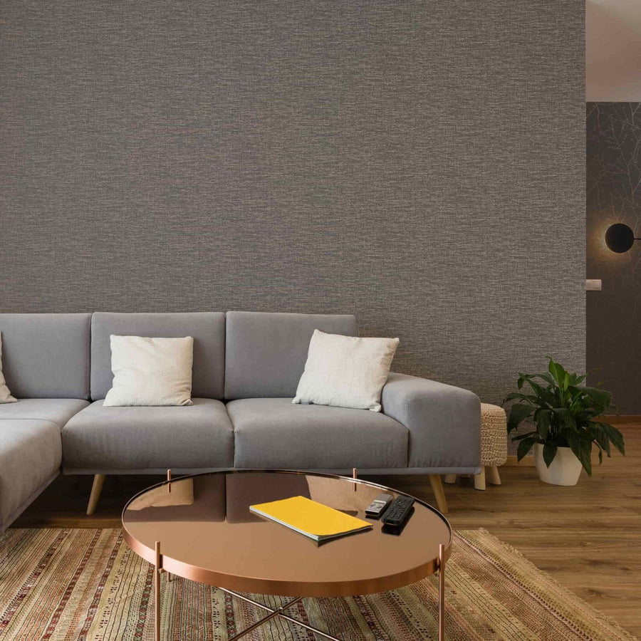 - Superfresco Easy Heritage Texture Charcoal Wallpaper - 108609 - Decor Warehouse