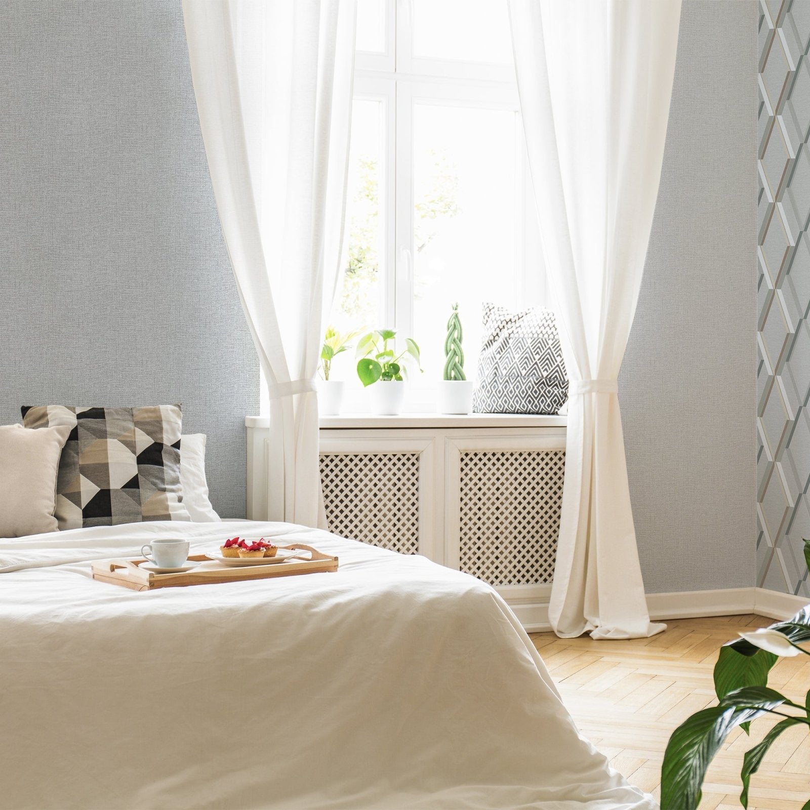 108605-Graham & Brown-Superfresco - Heritage Texture Grey Wallpaper-Decor Warehouse