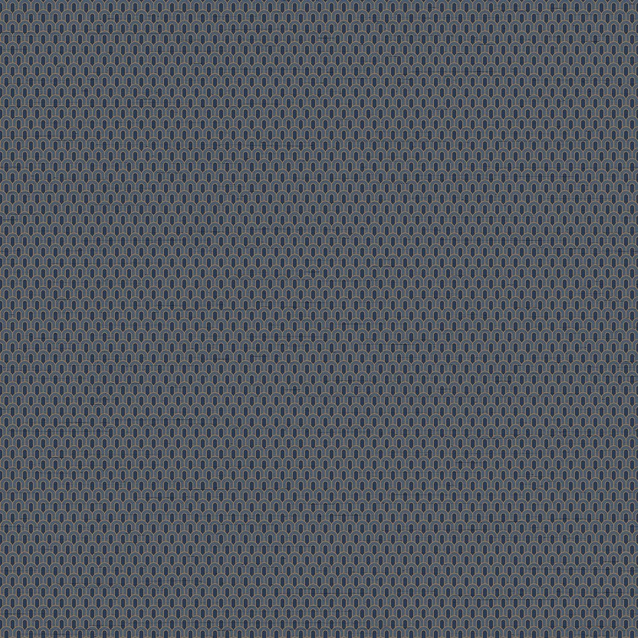 TP422805-Decor Warehouse-Tapestry Navy Blue / Gold Loop Wallpaper-Decor Warehouse