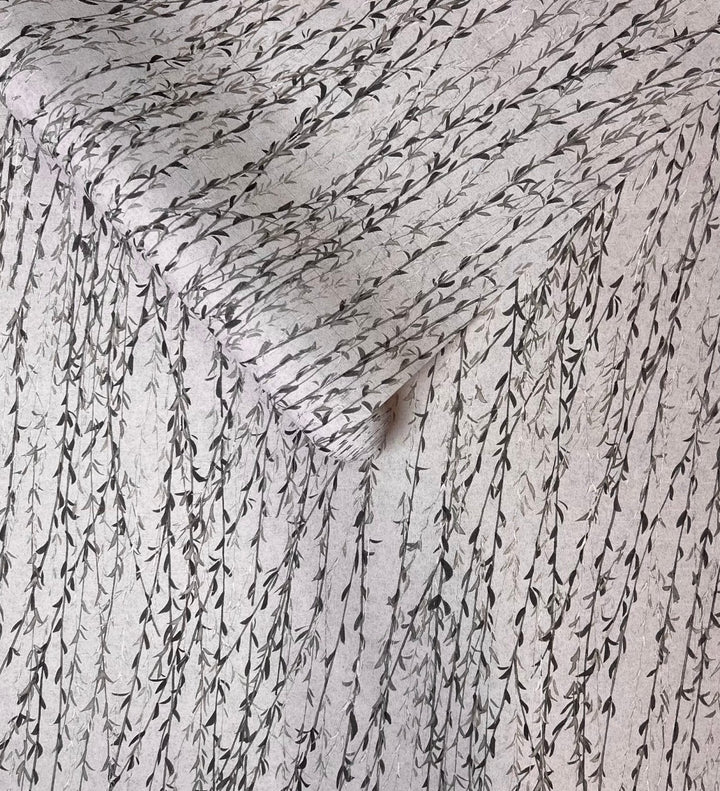 TP422505-Decor Warehouse-Twigs & Leaves Grey Wallpaper-Decor Warehouse