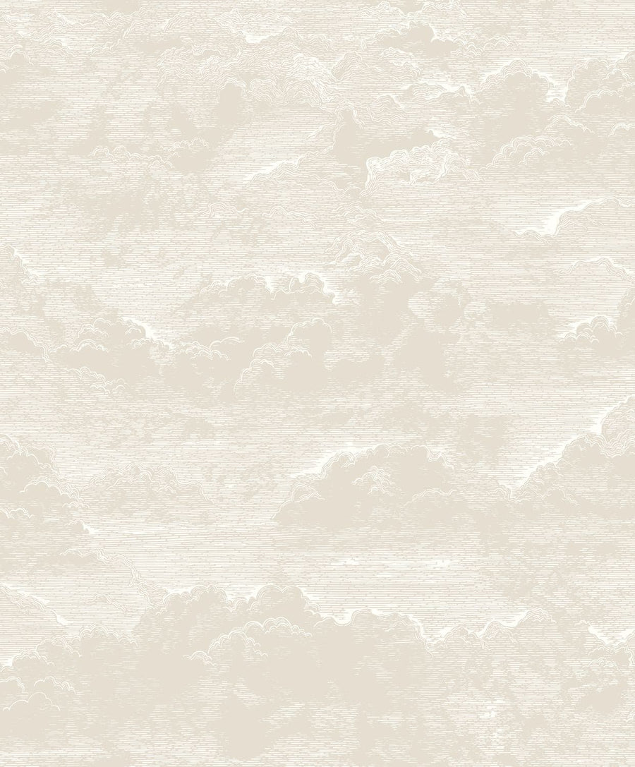  - Voyage Onirique - Songe Beige Lumineux Cloud Wallpaper - ONIR87271160 - Decor Warehouse