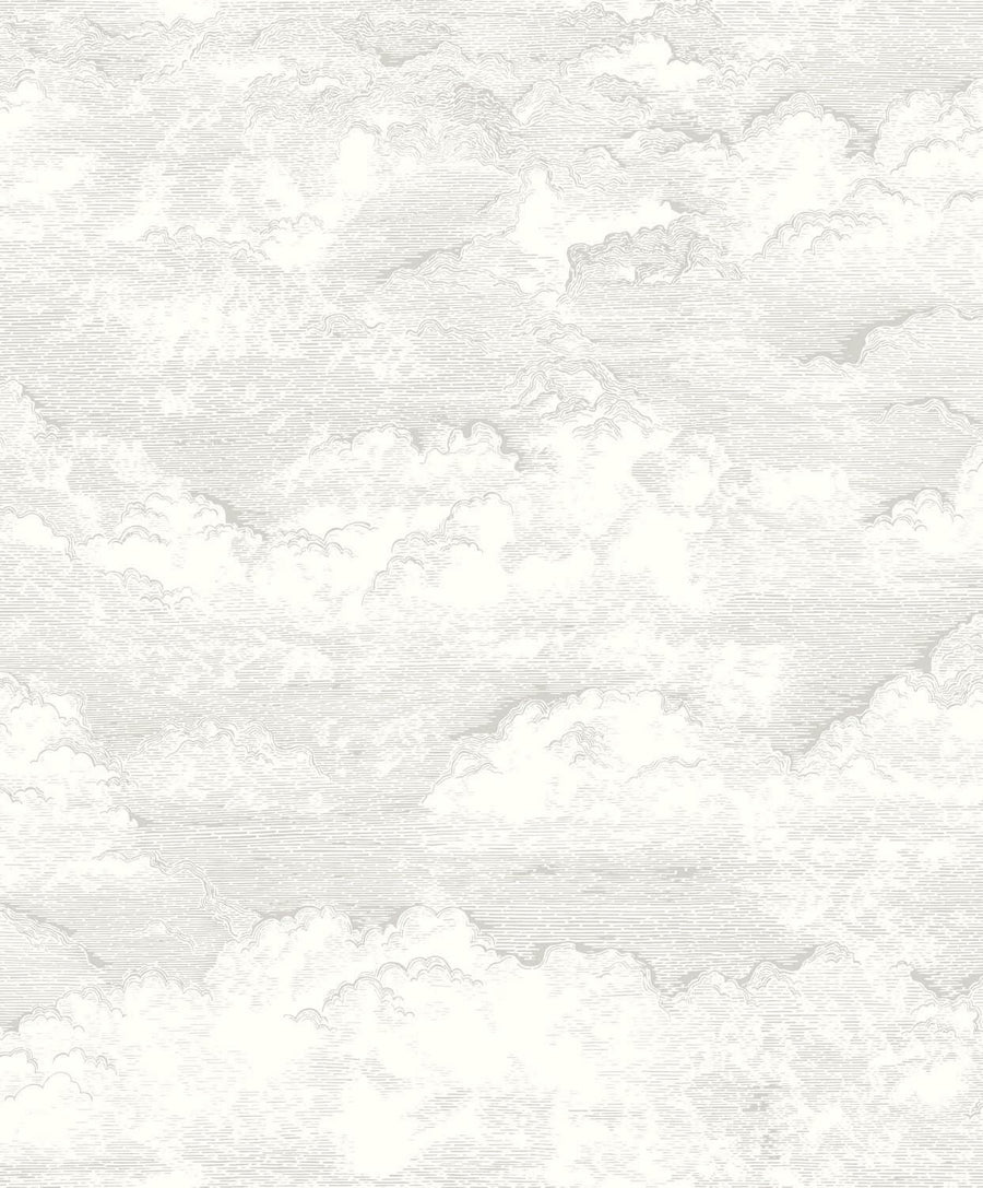  - Voyage Onirique - Songe Blanc Coton Cloud Wallpaper - ONIR87271218 - Decor Warehouse